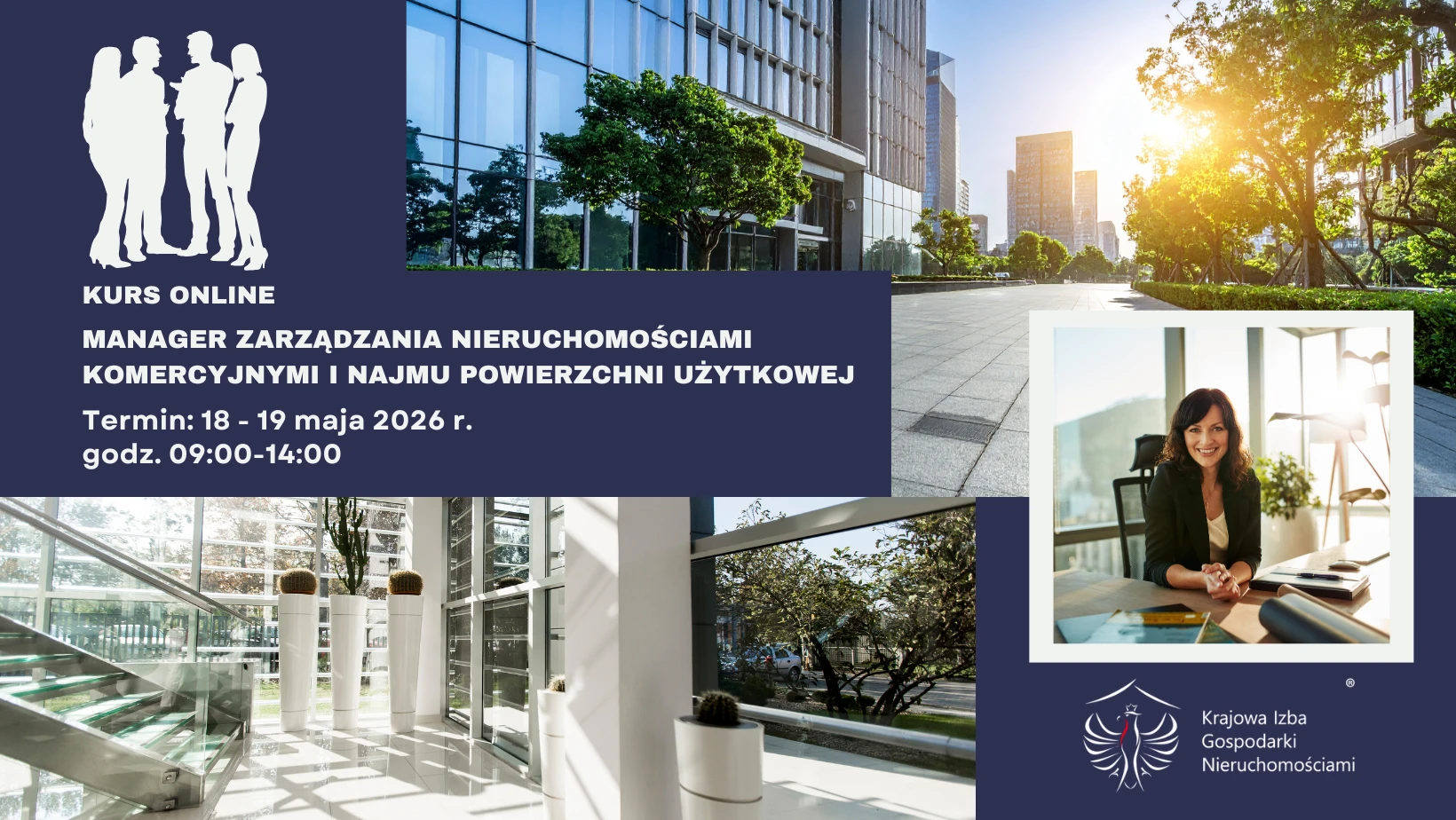 Manager zarządzania nieruchomościami komercyjnymi i najmu powierzchni użytkowej – 2 dni